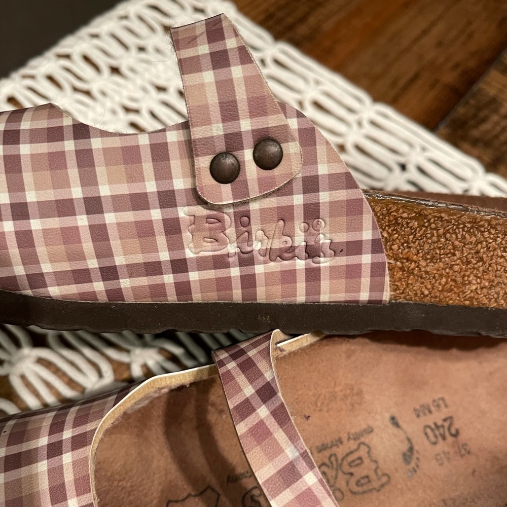 Birkenstock Plaid Mules - Picture 4 of 6